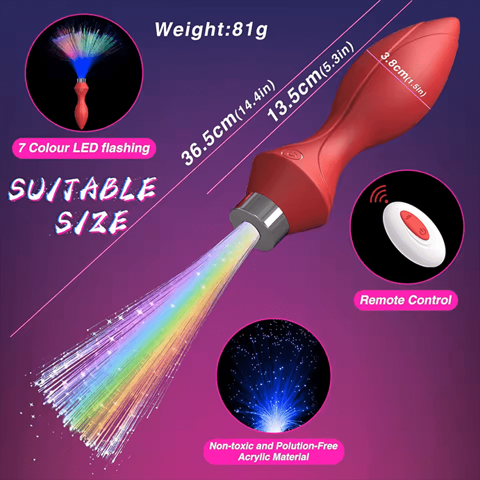 Vibrating Fibre Optic Plug