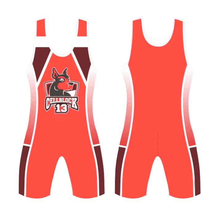 Cell Block 13 Spitfire Zipper Singlet