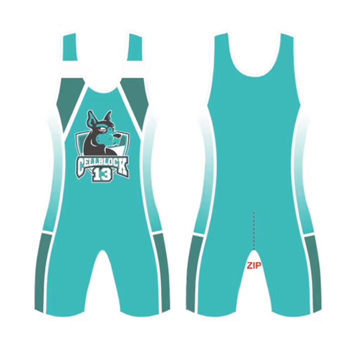 Cell Block 13 Spitfire Zipper Singlet