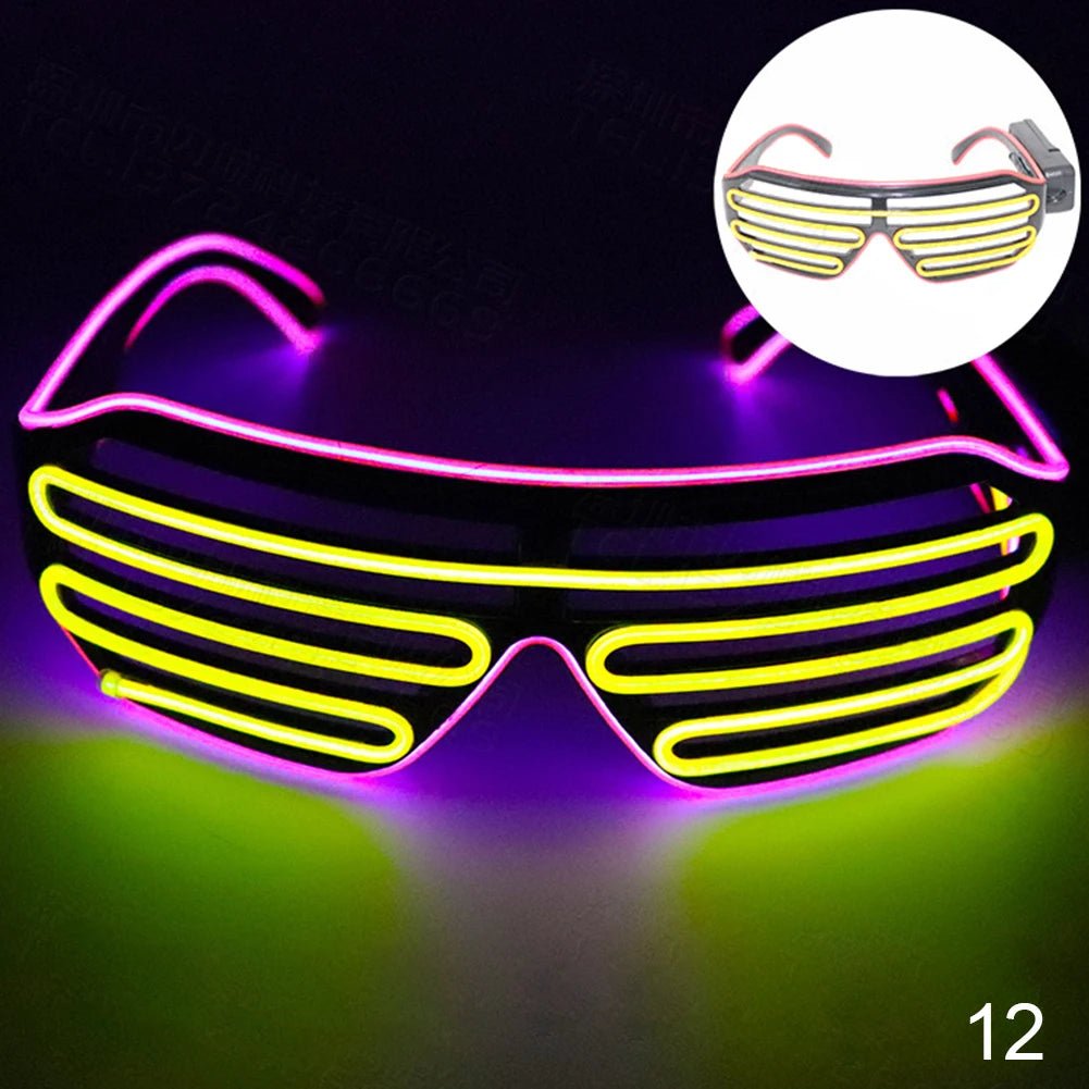 Neon Tube Glasses