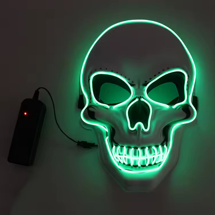 Neon Skully Mask