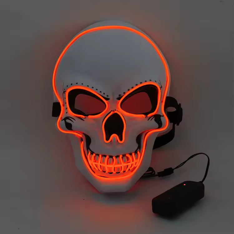 Neon Skully Mask
