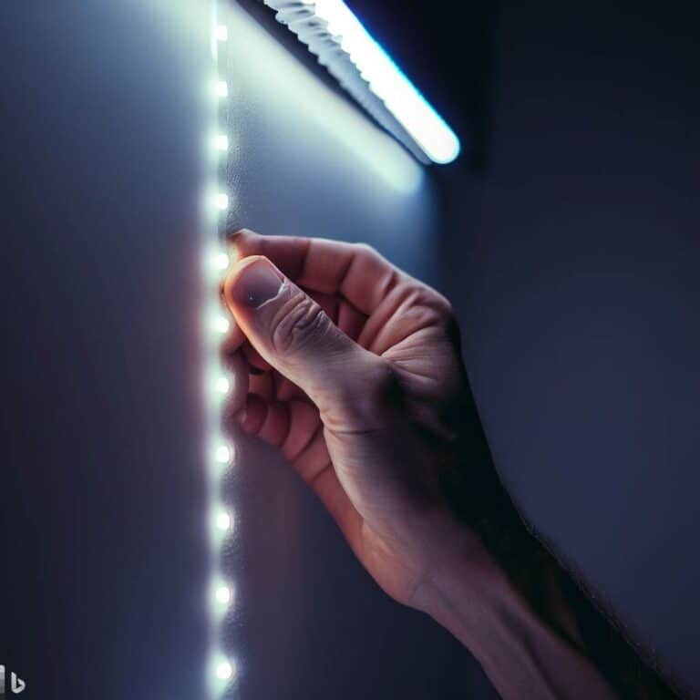 How To Install Led Strip Lights Without Adhesive Or Damaging Walls