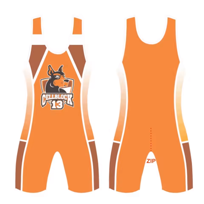 Cell Block 13 Spitfire Zipper Singlet