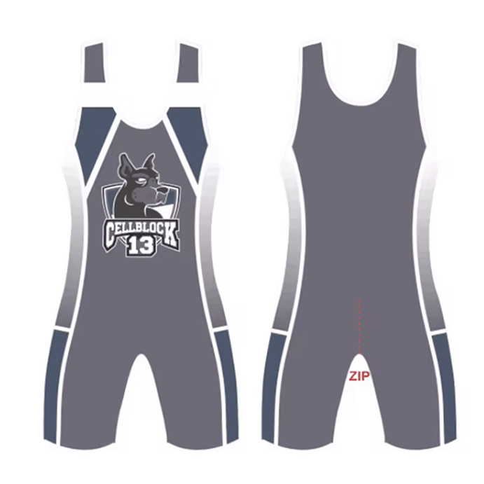 Cell Block 13 Spitfire Zipper Singlet
