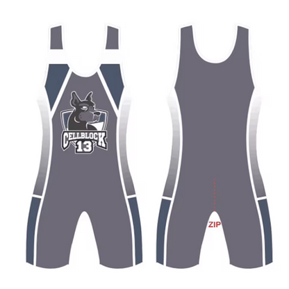 Cell Block 13 Spitfire Zipper Singlet