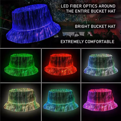Fibre Optic Bucket Hat