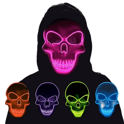 Neon Skully Mask