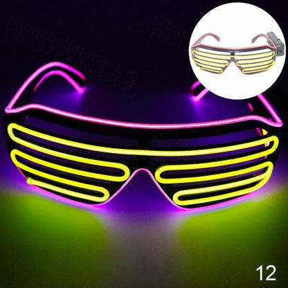 Neon Tube Glasses