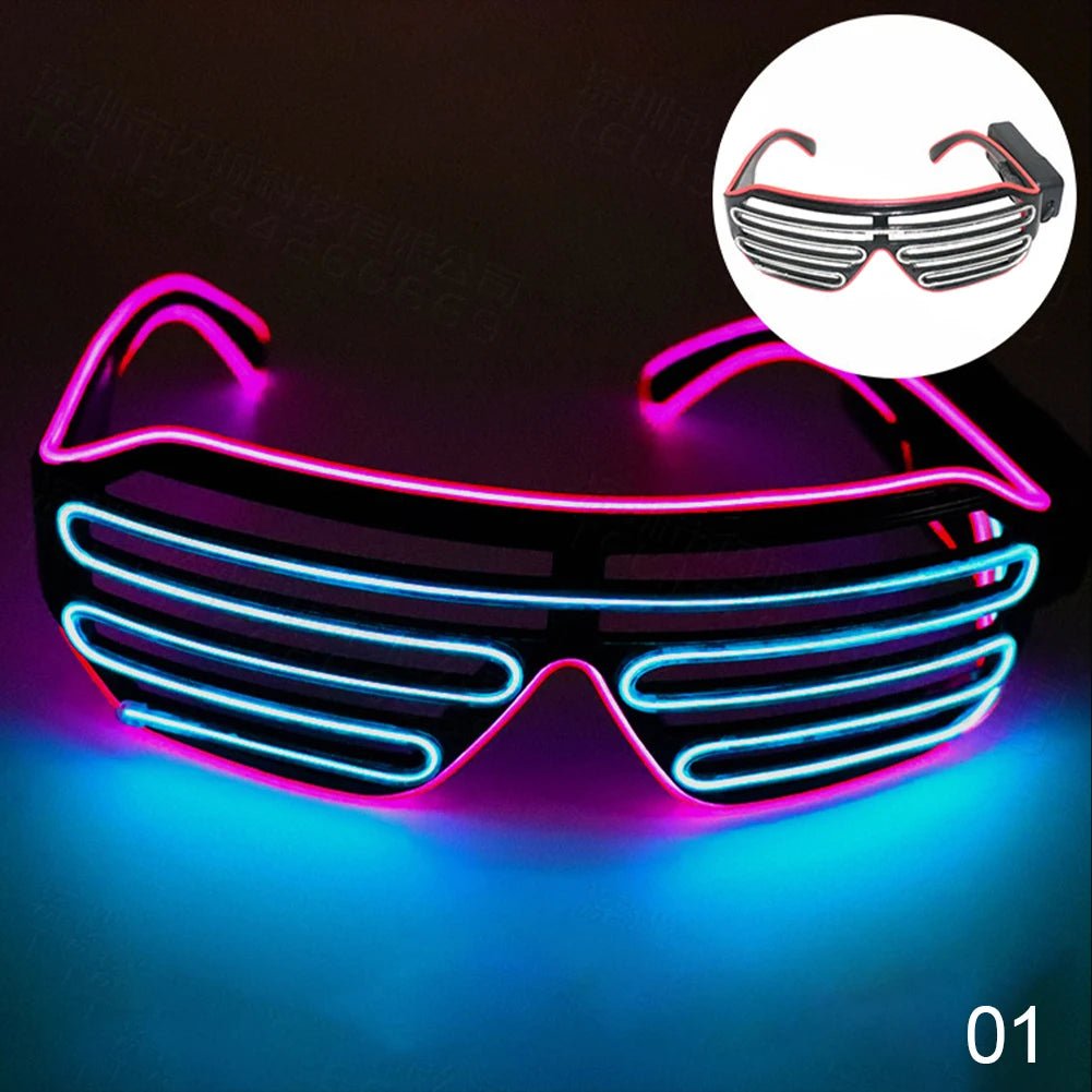 Neon Tube Glasses