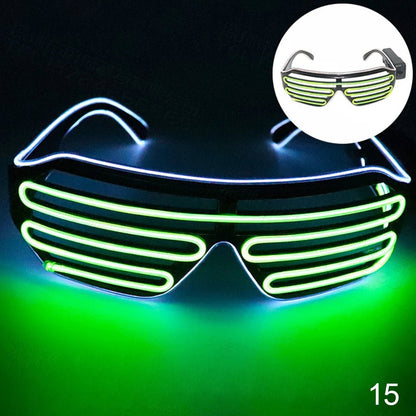Neon Tube Glasses
