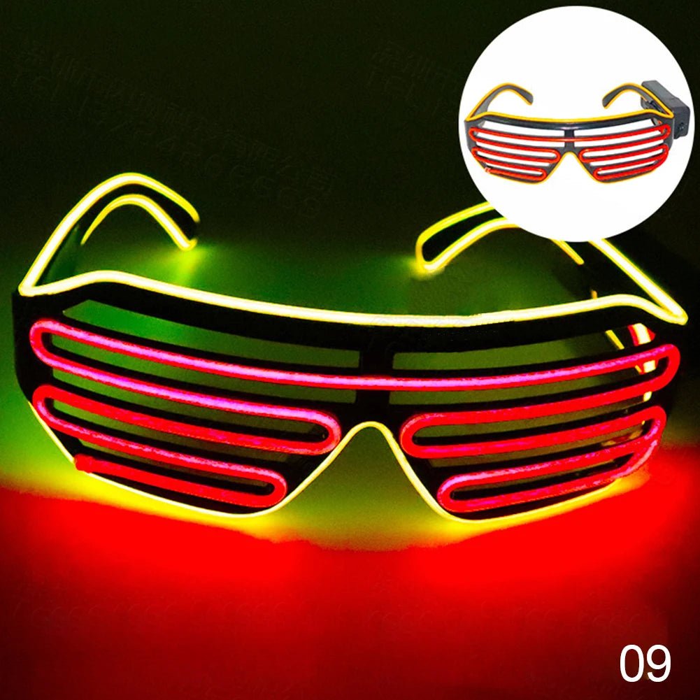 Neon Tube Glasses