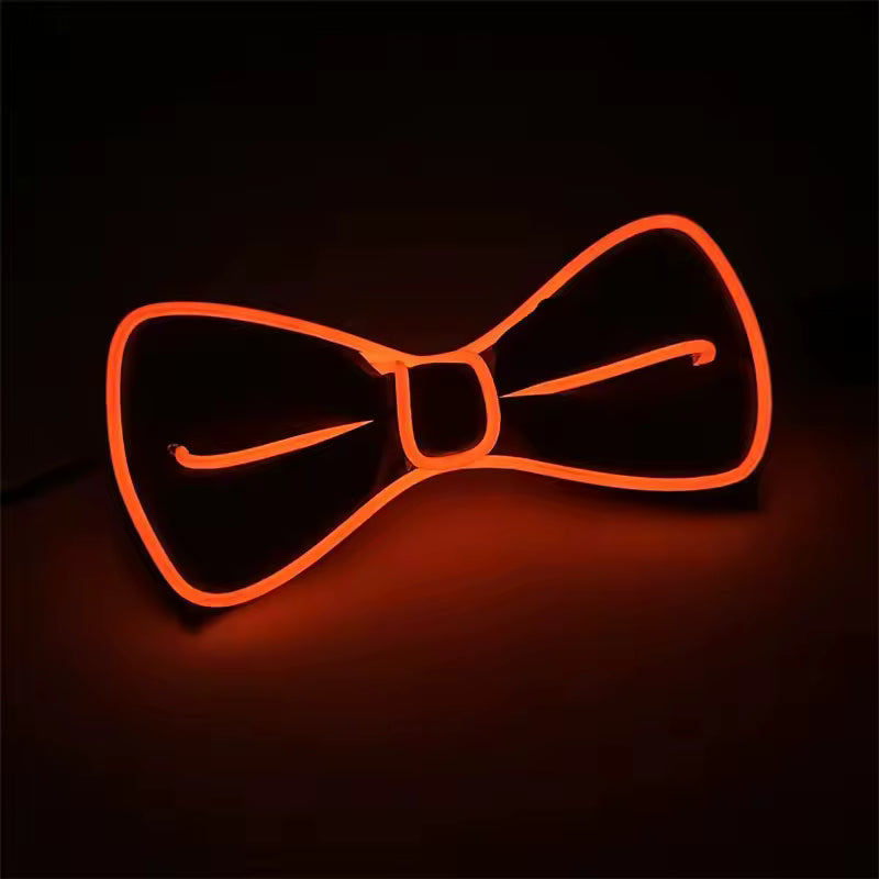 Neon Tube Bow Tie