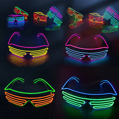 Neon Tube Glasses