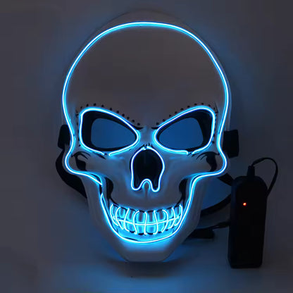 Neon Skully Mask
