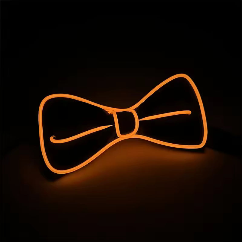 Neon Tube Bow Tie