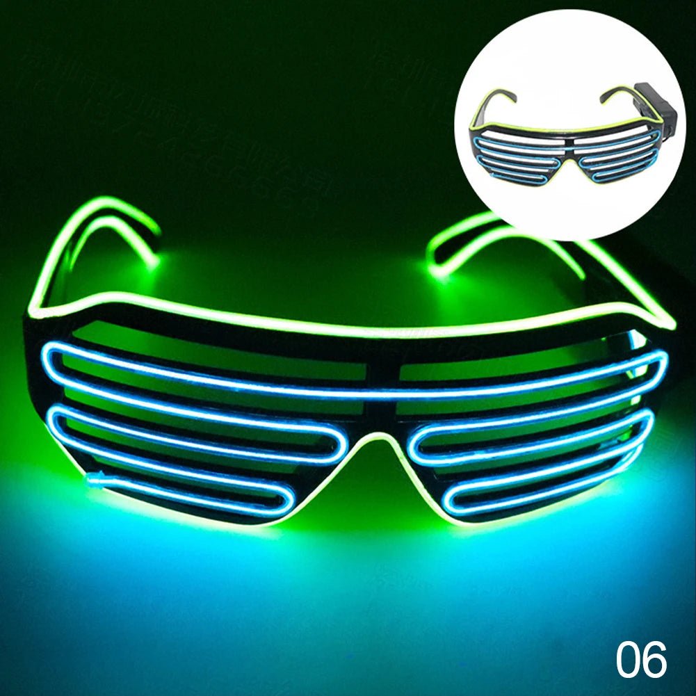 Neon Tube Glasses
